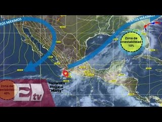 Alerta en Colima por tormenta tropical “Marty” / Titulares de la tarde