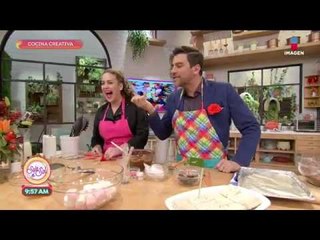 Receta: Paletas de cereal con bombón