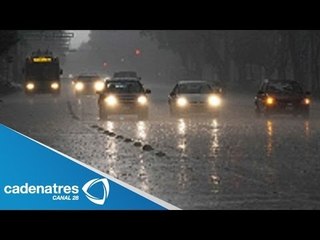 Alerta por fuertes lluvias en Michoacán