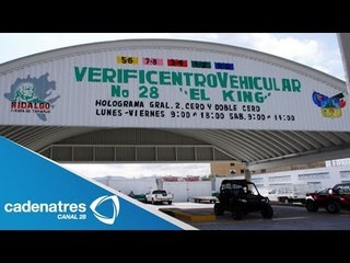 GDF da a conocer Calendario Verificación Vehicular 2014