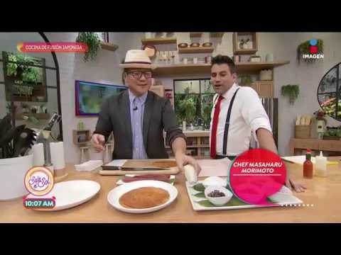 Receta: Pizza de atún de Masaharu Morimoto, el Iron Chef japonés