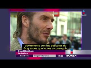 Beckham participa en El Rey Arturo | Imagen Noticias con Yuriria Sierra
