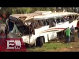 Aparatoso accidente vehicular en la México-Pachuca / Vianney Esquinca