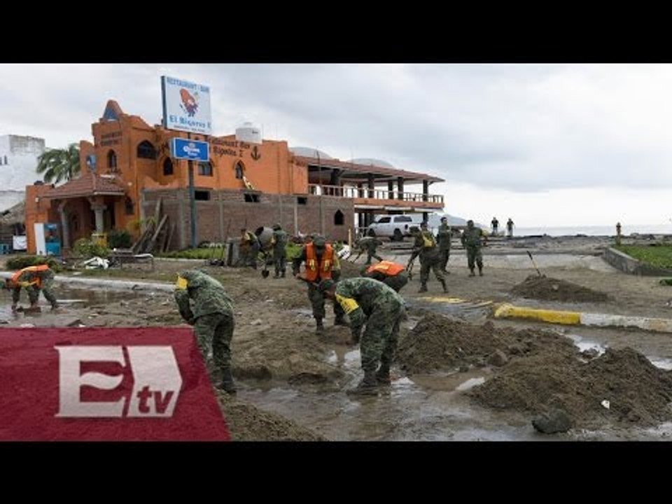 Los efectos del Huracán Patricia en México