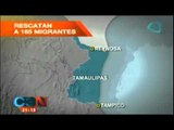 Autoridades mexicanas rescatan a 165 migrantes en Tamaulipas / Migración 2014