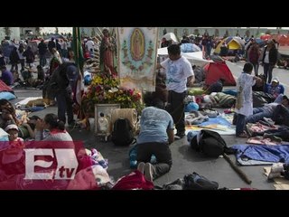 Miles de peregrinos arribaron a la Basílica de Guadalupe / Vianey Esquinca