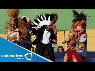 Encabeza Shakira clausura del mundial 2014/ Shakira attends closing Viva Brazil