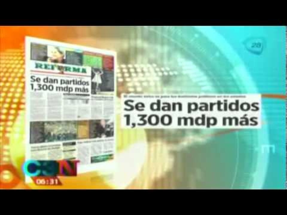 Así amanecieron hoy los periódicos más importantes de México