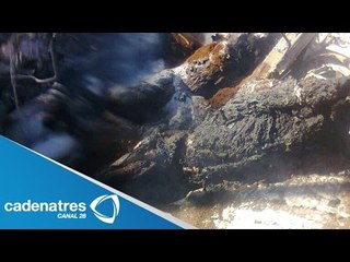 Se desploma avioneta en Veracruz y deja 4 muertos