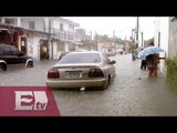 Intensas lluvias paralizan Quintana Roo / Titulares de la tarde