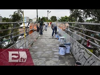 “Manito de gato” a 62 puentes peatonales en el DF/ Comunidad