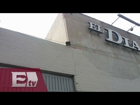 Balean fachada de periódico El Día en Gustavo A. Madero / Titulares de la tarde