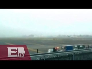 Suspenden actividades en el AICM por densa niebla/ Vianey Esquinca