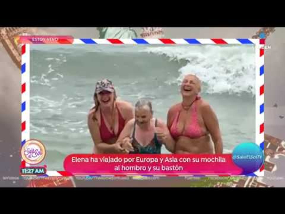 La mochilera de 90 años