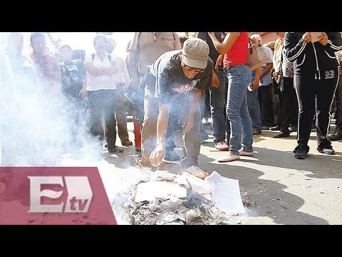 Libran 28 órdenes de aprehensión en Michoacán contra normalistas y maestros/ Vianey Esquinca