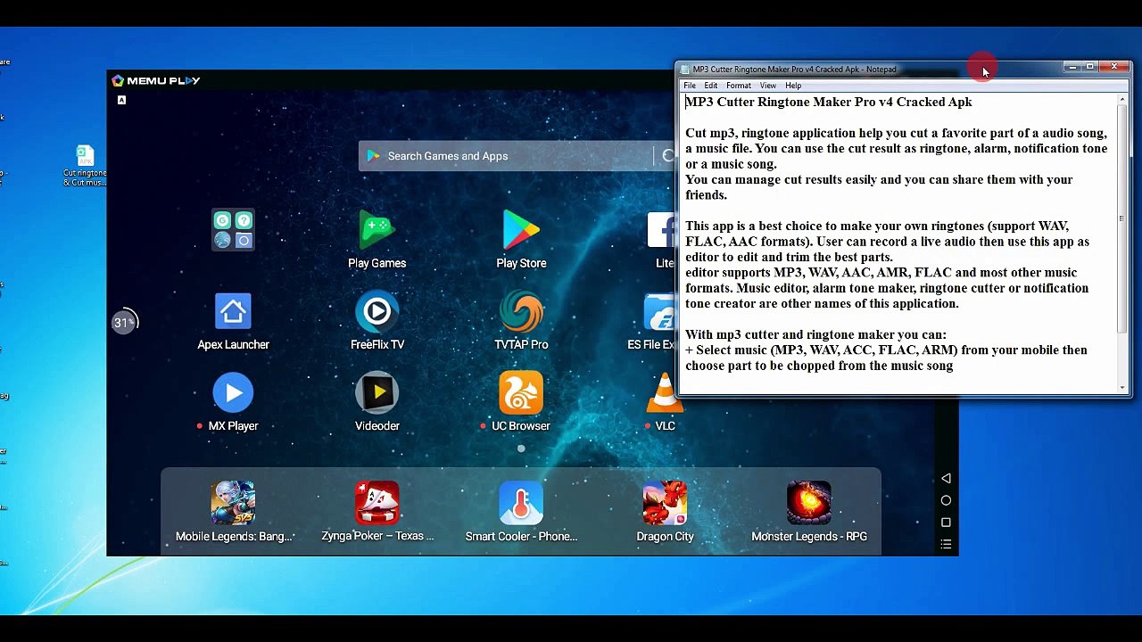 MP3 Cutter Ringtone Maker Pro v4 Cracked Apk