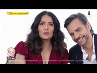 Eugenio Derbez en divertida promoción de su película