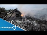 Ucrania investiga la caída del avión de Malaysia Airlines