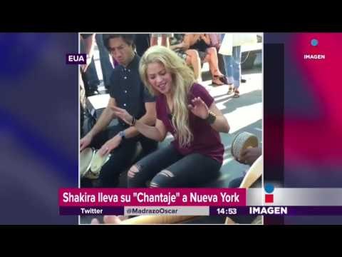 Shakira cantó Chantaje en Nueva York | Imagen Noticias con Yuriria Sierra