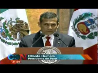 Peña Nieto da la bienvenida a Ollanta Humala