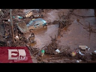 Rotura de presas sepulta a poblado brasileño con lodo tóxico/ Kimberly Armengol