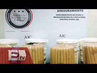 Hallan marihuana en tinas de mole en empresa de mensajería / Yuriria Sierra