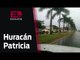 Fuertes ráfagas de viento al entrar el huracán Patricia a Manzanillo / Excélsior Inform a