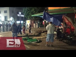 Retiran comercios ambulantes del centro de Xochimilco/ Vianey Esquinca