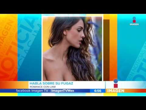 Eiza González evita hablar de Liam Hemsworth | Imagen Noticias con Francisco Zea