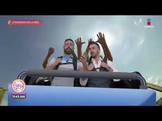 Los mejores sustos en montañas rusas: Videos Virales | Sale el Sol