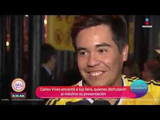 Propuesta de matrimonio en concierto: Carlos Vives