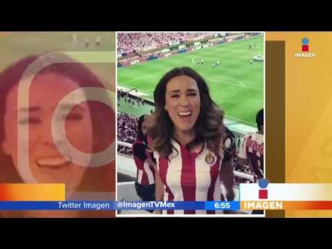 Jacky Bracamontes fan de Chivas | Imagen Noticias con Francisco Zea