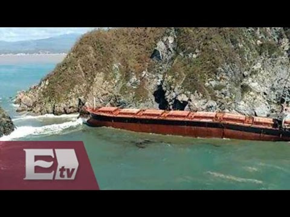 Rescatan a tripulantes de barco encallado en Ja...
