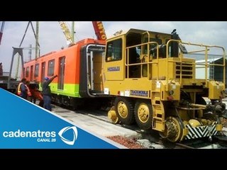Prueban trenes de línea 12 del metro a distintas velocidades