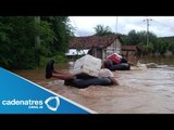 Fuertes lluvias provocan inundaciones y caos vial en Michoacán