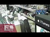 Cámaras captan robo a tienda departamental capitalina en cuestión de segundos/ Vianey Esquinca