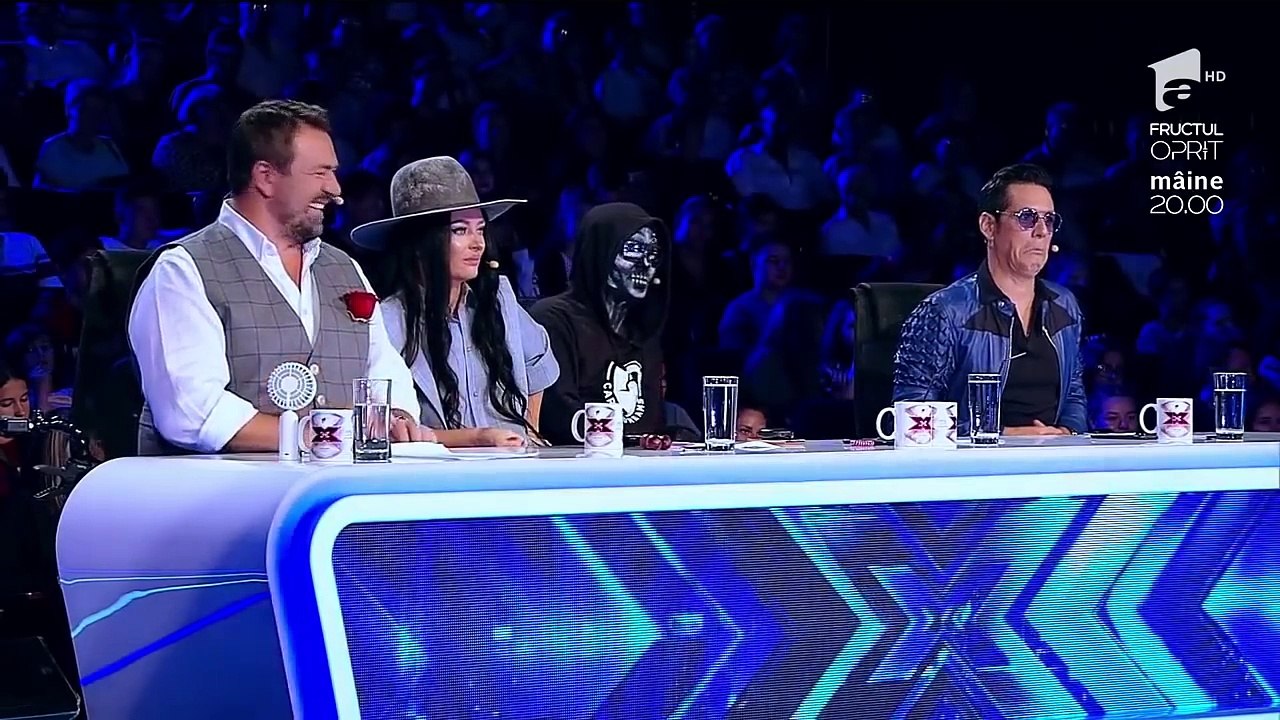 shock Audition on The X Factor Romania 2018