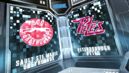 Sault Ste. Marie Greyhounds at Peterborough Petes