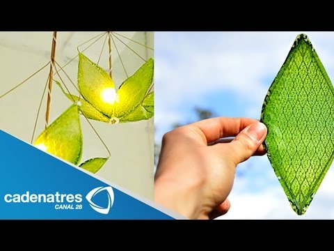 Científico crea en Londres plantas artificiales que generan oxígeno