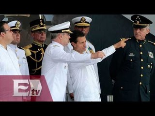 EPN reconoce labor de la Armada de México / Ricardo Salas