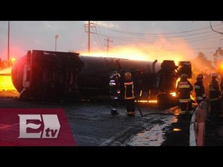 Muere cuarta víctima por explosión de pipa en Tlalnepantla / Paola Virrueta