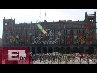Preparan el Zócalo Capitalino para recibir la Navidad / Ricardo Salas