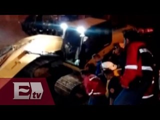 Sismo provoca derrumbe en el Edomex y mueren dos trabajadores / Ingrid Barrera