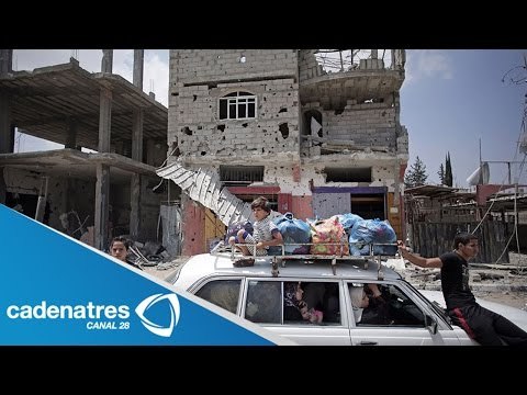 Segundo día de tregua en Gaza / Israelíes y palestinos negocian a través de Egipto el alto al fuego