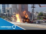 Explota ducto de gas en San Pedro Garza García, Nuevo León