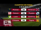 Definidos los duelos de Cuartos del final del Apertura 2015/ Vianey Esquinca