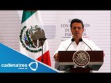 Detalles de la gira de Enrique Peña Nieto por  Campeche