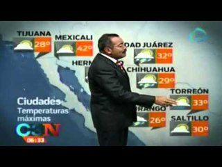 Clima para hoy 11 de agosto 2014 / clima para hoy con el Capi Albores