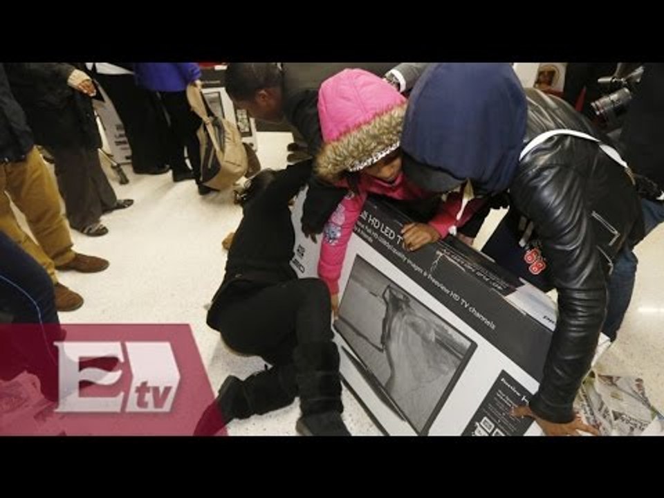 Empujones y peleas en las tiendas de EU por las ofertas del Black Friday/ Yazmín Jalil