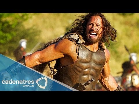 Dwayne Johnson visita México como Hércules / Dwayne Johnson visit Mexico as Hercules